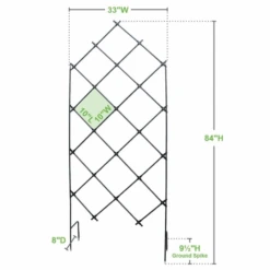 Free-standing Lattice Garden Trellis 11 Free-standing Lattice Garden Trellis -Famous Furniture Store Trellis