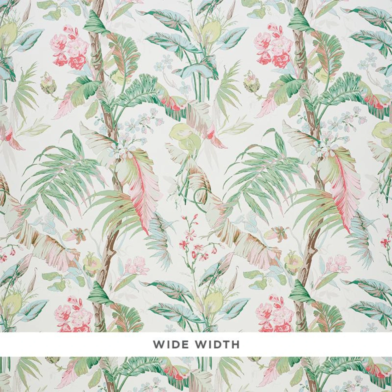 Schumacher Tropique Wallpaper In Blush 3 Schumacher Tropique Wallpaper In Blush - Image 3