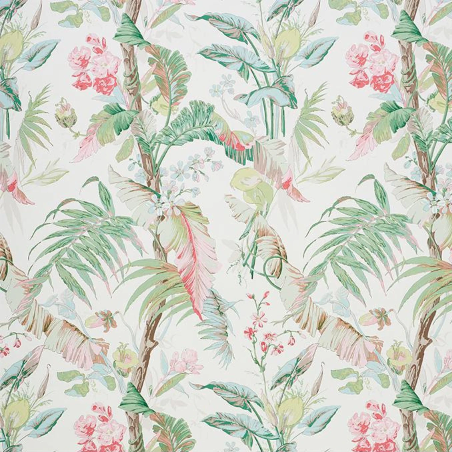 Schumacher Tropique Wallpaper In Blush 1 Schumacher Tropique Wallpaper In Blush
