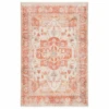 Rhoda Rea Rug In Orange And Gray