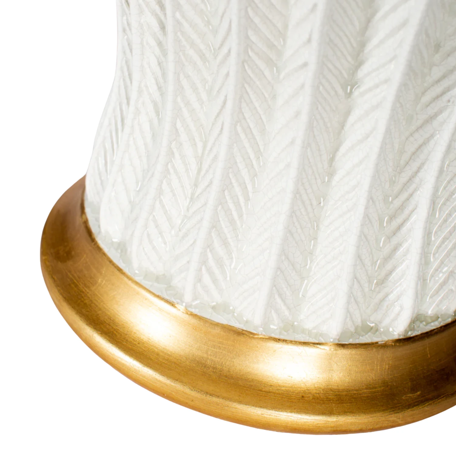 Winter Leaves Table Lamp In Off-White 3 Winter Leaves Table Lamp In Off-White - Image 3