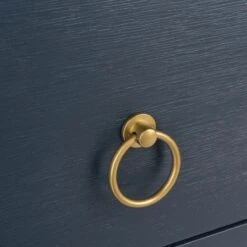 Safavieh Acacia Wood One Drawer Contemporary Nightstand In Navy -Famous Furniture Store acacia wood one drawer contemporary nightstand in navy nightstands and chests the well appointed house 5