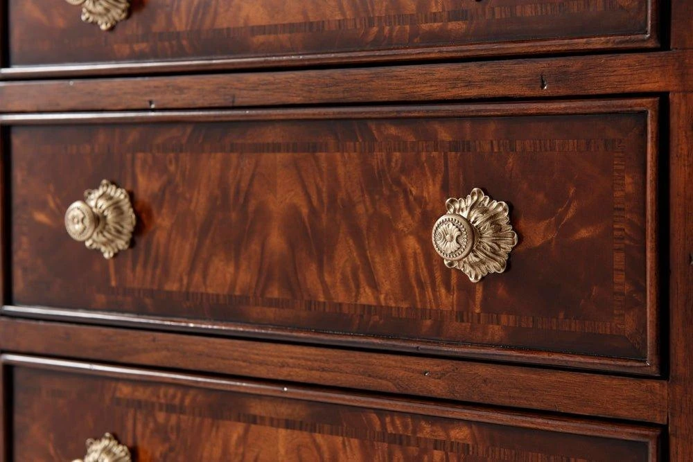 Almack's Flame Veneered Sideboard 4 Almack's Flame Veneered Sideboard - Image 4