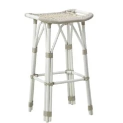 AluRattan™ Woven Bar Stool - Available In Two Colors