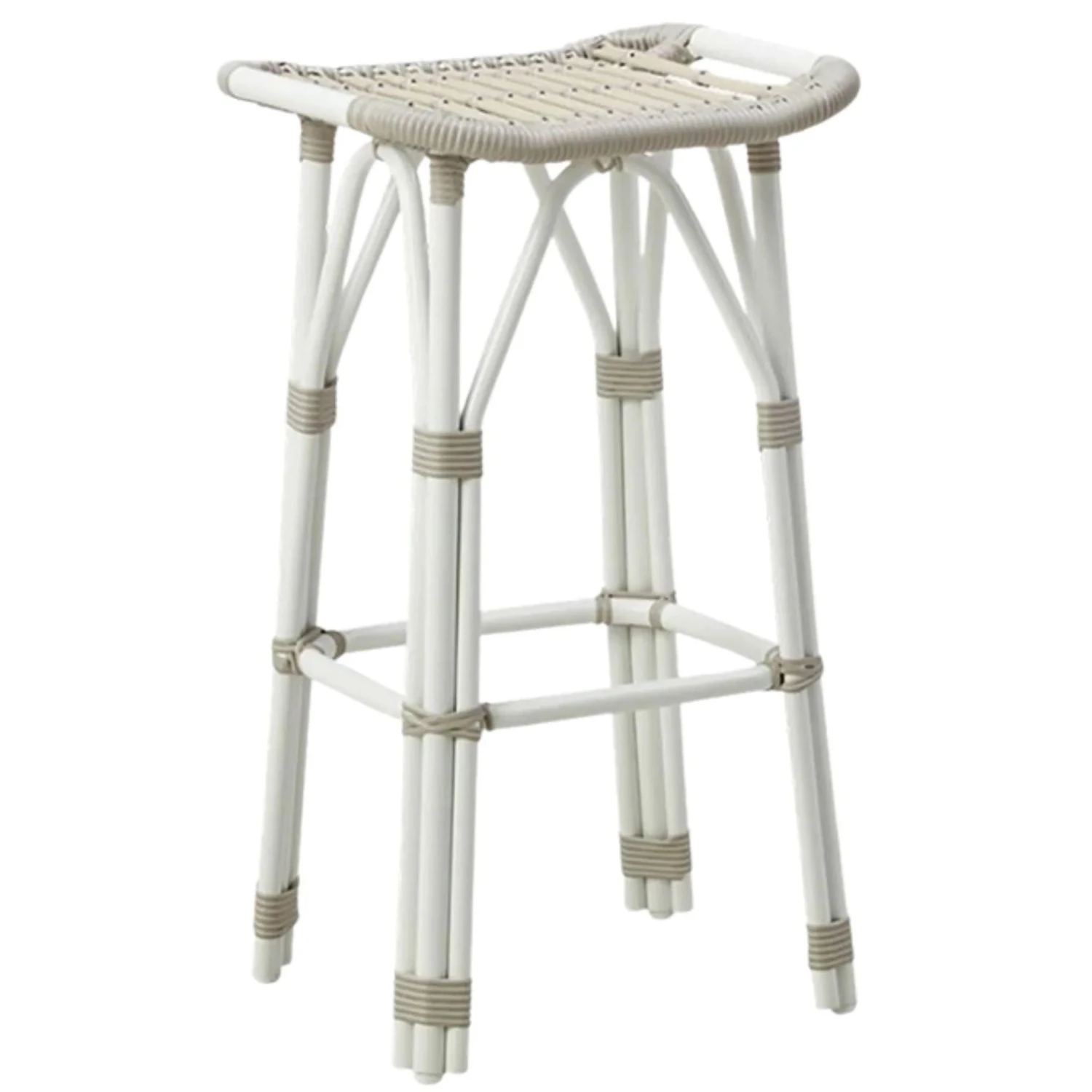 AluRattan™ Woven Counter Stool 1 AluRattan™ Woven Counter Stool