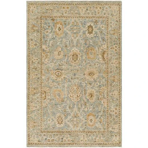 Anatolia Hand Knotted Brown, Sage & Beige Wool Area Rug -Available In A Variety Of Sizes 1 Anatolia Hand Knotted Brown, Sage & Beige Wool Area Rug -Available In A Variety Of Sizes
