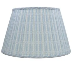 Anna Printed Lampshade In Blue