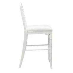 Annette White Chippendale Counter Stool 5 Annette White Chippendale Counter Stool -Famous Furniture Store annette white chippendale counter stool bar and counter stools the well appointed house 3