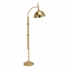 Antique Brass Floor Lamp, Lisa Kahn Design