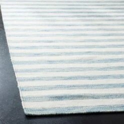 Safavieh Aqua & Ivory Striped Hand Loomed Area Rug 9 Safavieh Aqua & Ivory Striped Hand Loomed Area Rug -Famous Furniture Store aqua and ivory striped hand loomed area rug rugs the well appointed house 5