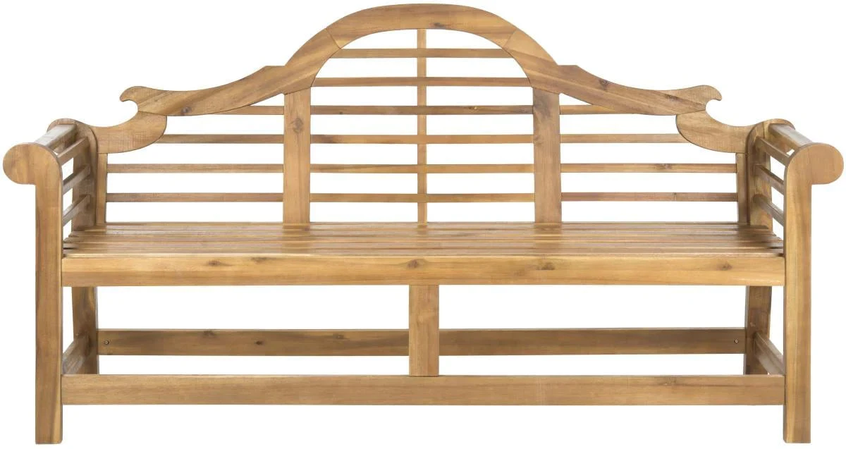 Safavieh Arched Bench In Natural Finish 1 Safavieh Arched Bench In Natural Finish