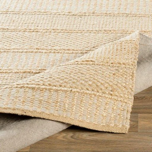 Aria Textured Panel Hand Woven Rug In Natural, Available In A Variety Of Sizes 5 Aria Textured Panel Hand Woven Rug In Natural, Available In A Variety Of Sizes - Image 5