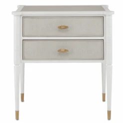 Aster White Nightstand