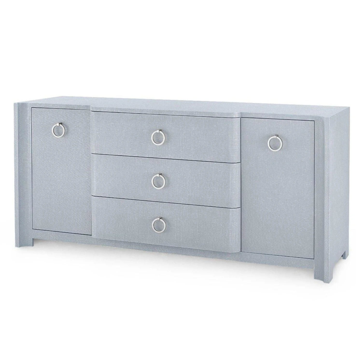Audrey Media Cabinet In Washed Winter Gray With Custom Pull Option 14 Audrey Media Cabinet In Washed Winter Gray With Custom Pull Option - Image 14