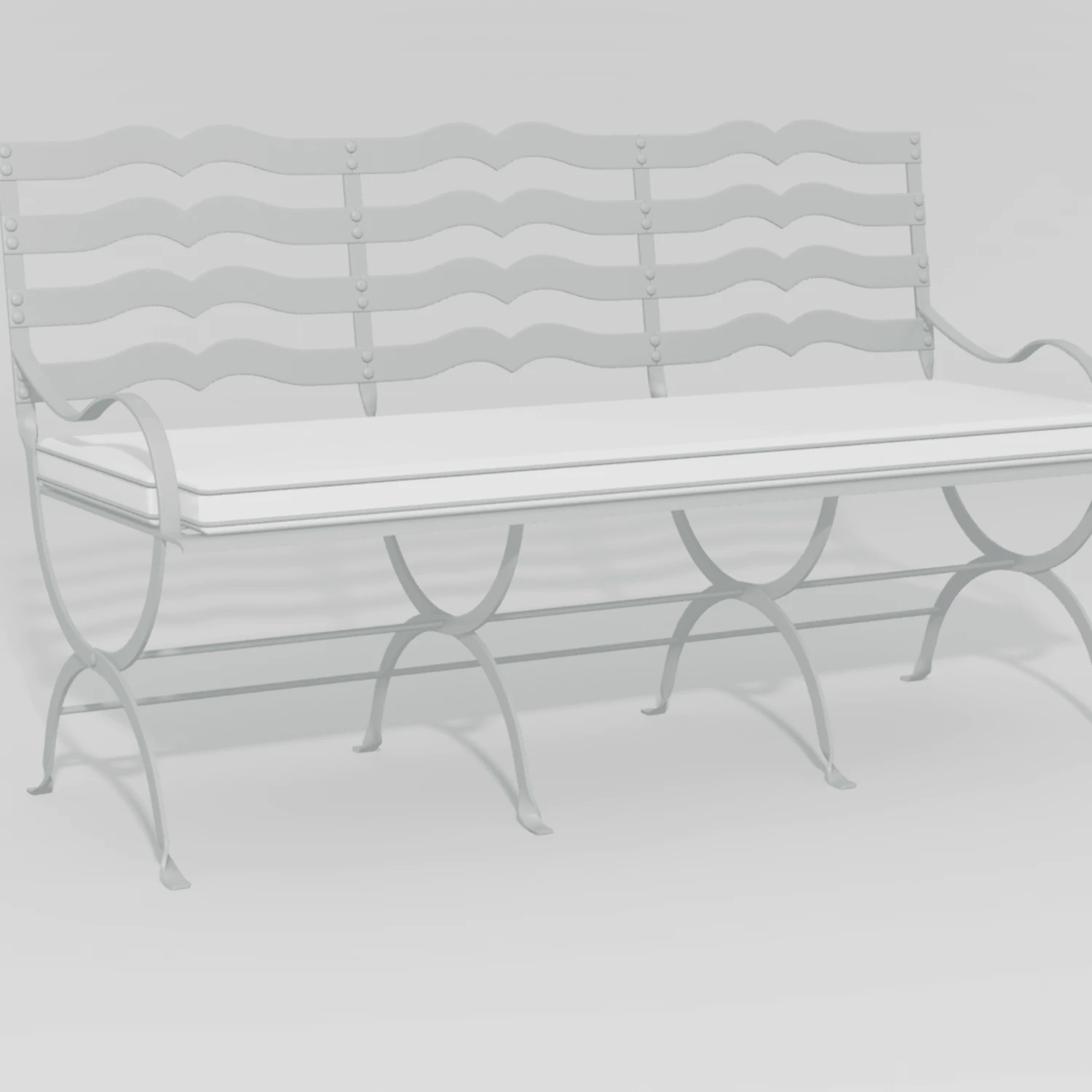 Avignon Garden Bench 8 Avignon Garden Bench - Image 8