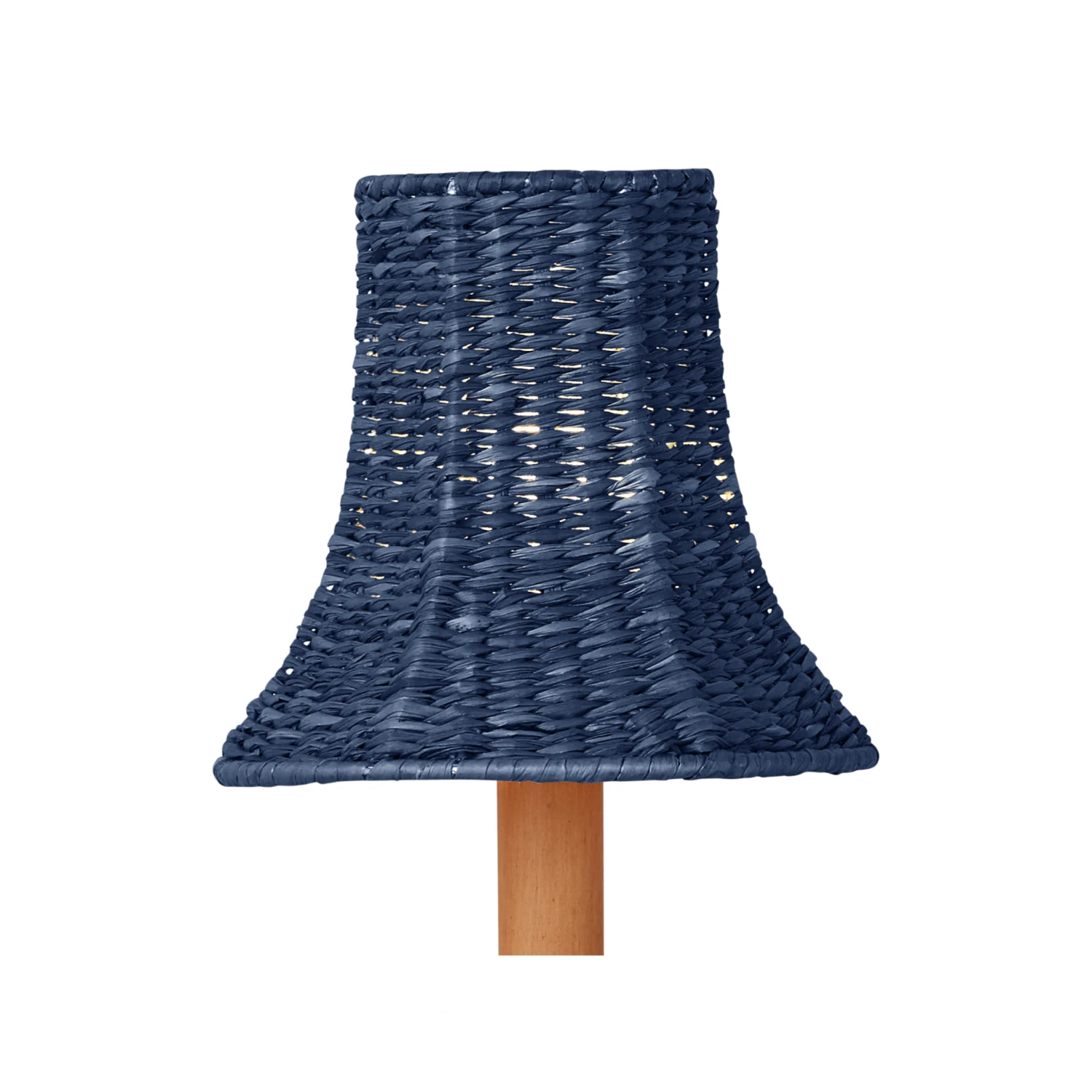 Bell Shape Chandelier Shade In Indigo Blue 1 Bell Shape Chandelier Shade In Indigo Blue