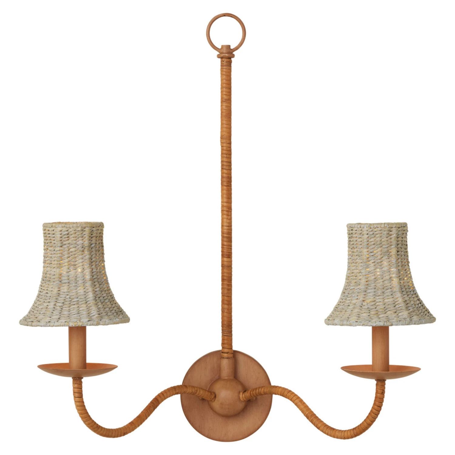 Bell Shape Chandelier Shade In Natural 4 Bell Shape Chandelier Shade In Natural - Image 4
