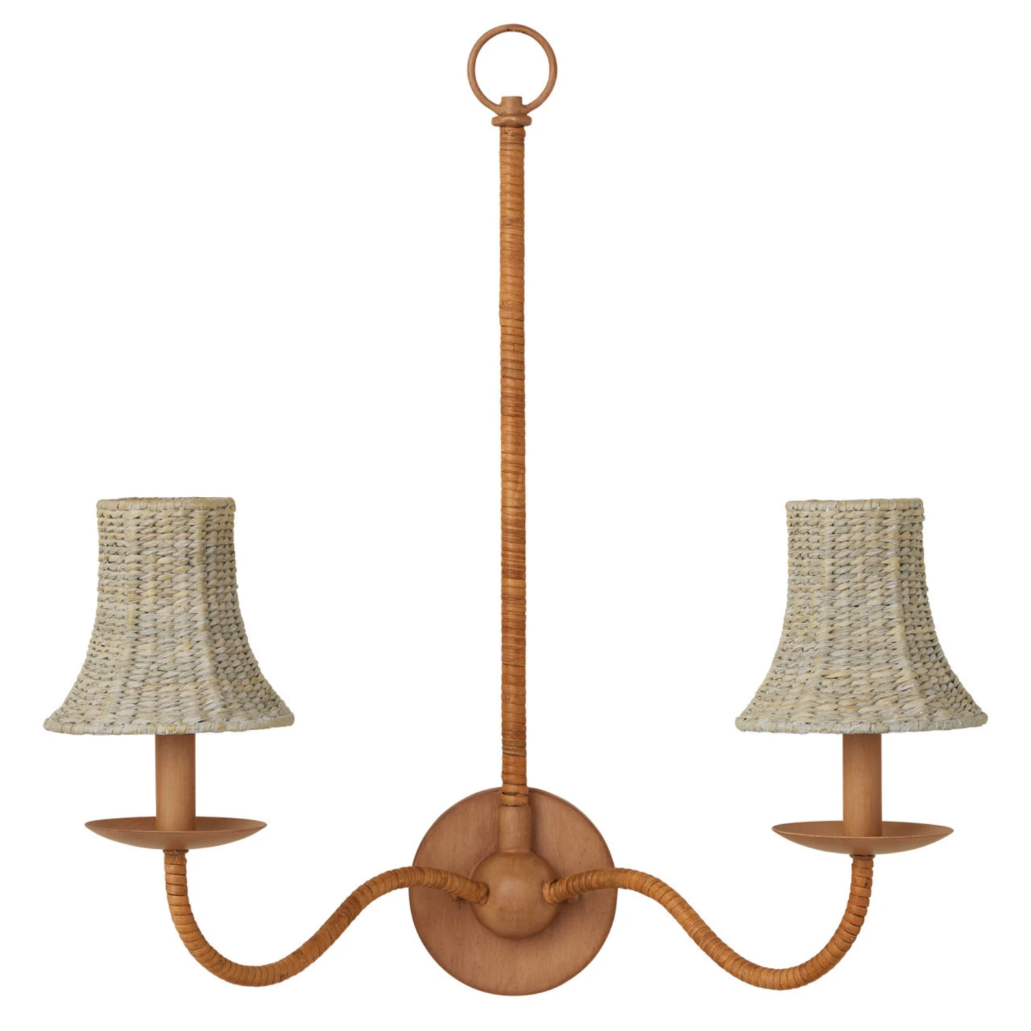 Bell Shape Chandelier Shade In Natural 3 Bell Shape Chandelier Shade In Natural - Image 3