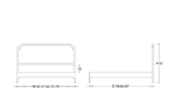 Bennett Luxe Bed 5 Bennett Luxe Bed -Famous Furniture Store bennett luxe bed beds and headboards the well appointed house 5 3a163705 944e 4967 8f8c 543af2242cad