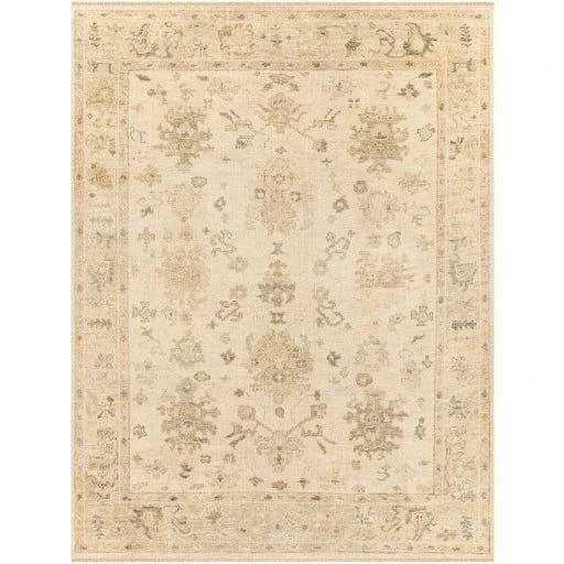Biscayne Beige Wool Fringe Rug, Available In A Variety Of Sizes 2 Biscayne Beige Wool Fringe Rug, Available In A Variety Of Sizes - Image 2