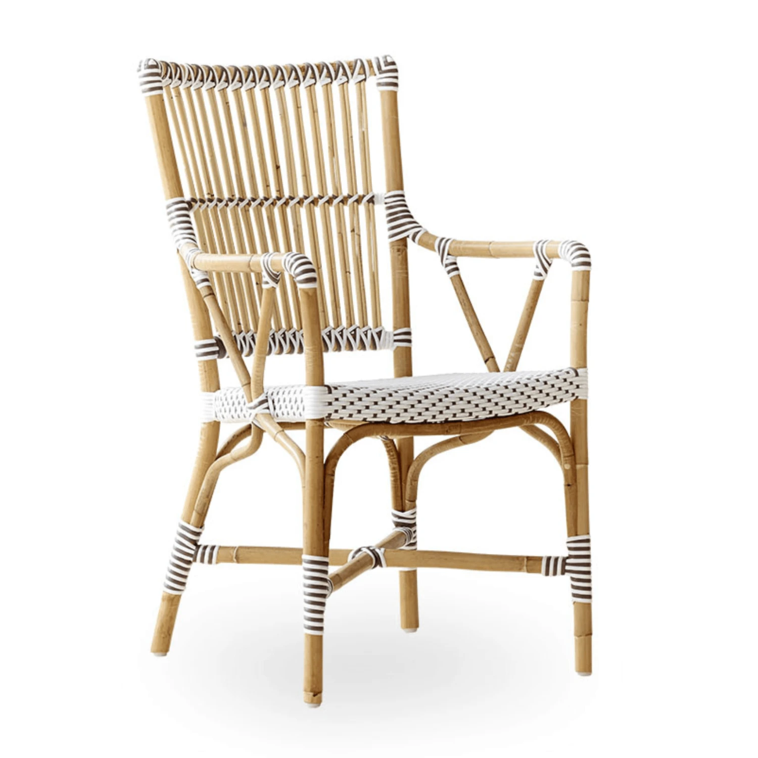 Bistro Style Rattan Arm Chair 1 Bistro Style Rattan Arm Chair