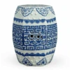 Blue And White Porcelain Qing Garden Seat