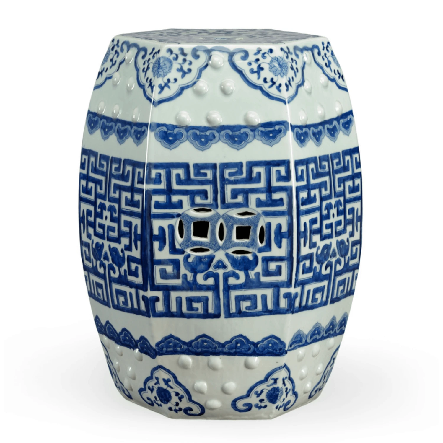 Blue And White Porcelain Qing Garden Seat 1 Blue And White Porcelain Qing Garden Seat