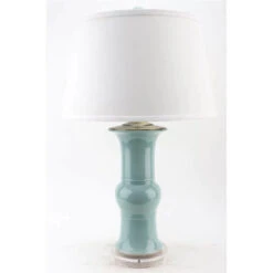 Blue Celadon Elegant Porcelain Vase Table Lamp 4 Blue Celadon Elegant Porcelain Vase Table Lamp -Famous Furniture Store blue celadon elegant porcelain vase table lamp table lamps the well appointed house 2 b7cbd4a2 9253 40b0 86bf 8761c3fa0748