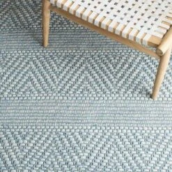 Safavieh Blue Chevron & Stripe Patterned Area Rug -Famous Furniture Store blue chevron and stripe patterned area rug rugs the well appointed house 6