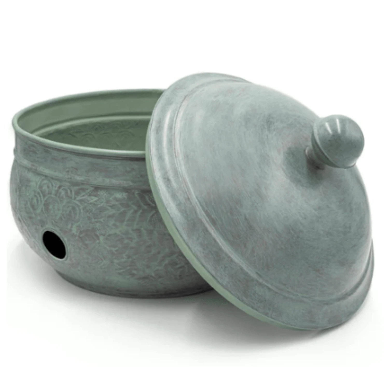 Blue Verde Hose Pot With Lid 5 Blue Verde Hose Pot With Lid - Image 5