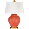 Borealis Orange & Gold Lamp