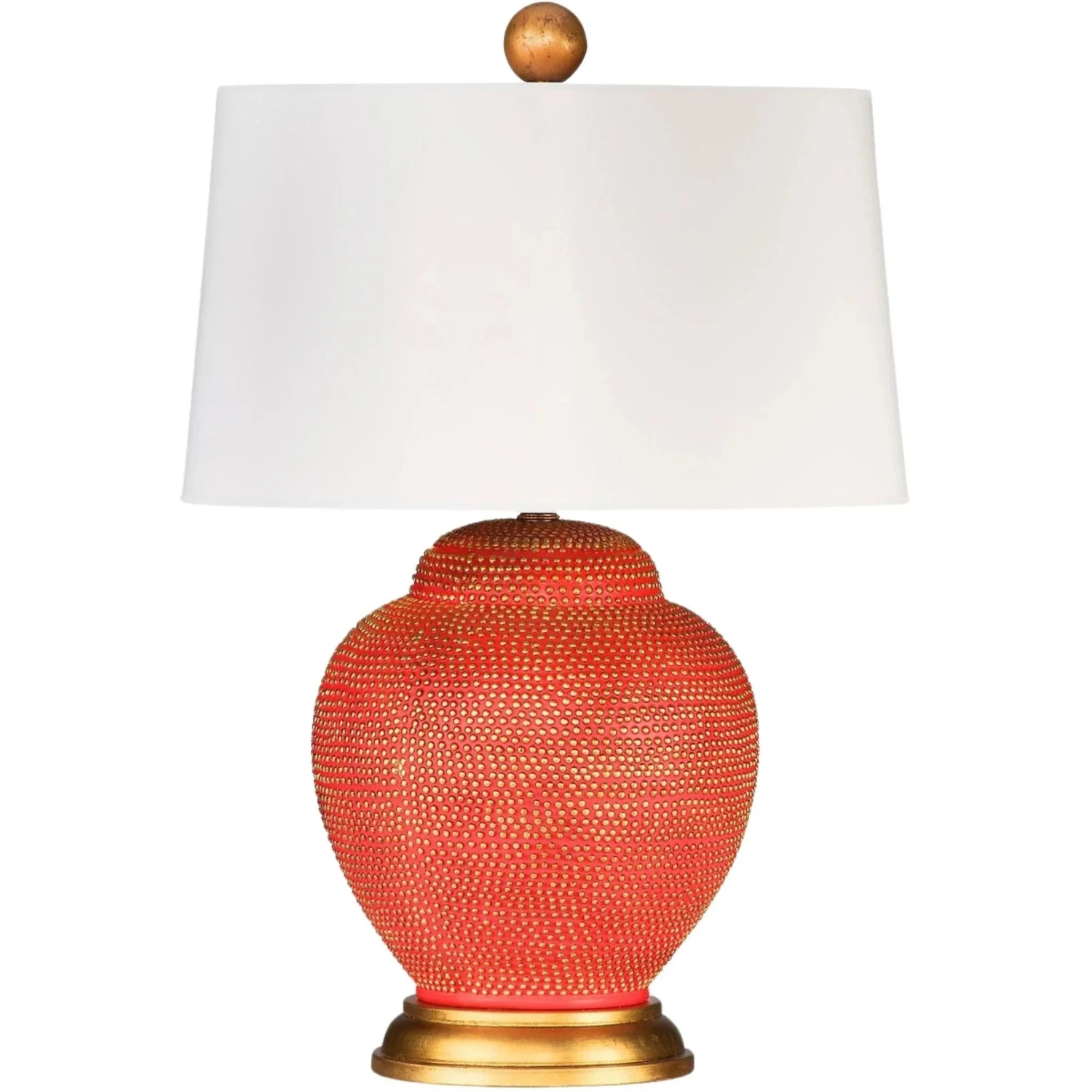 Borealis Orange & Gold Lamp 1 Borealis Orange & Gold Lamp