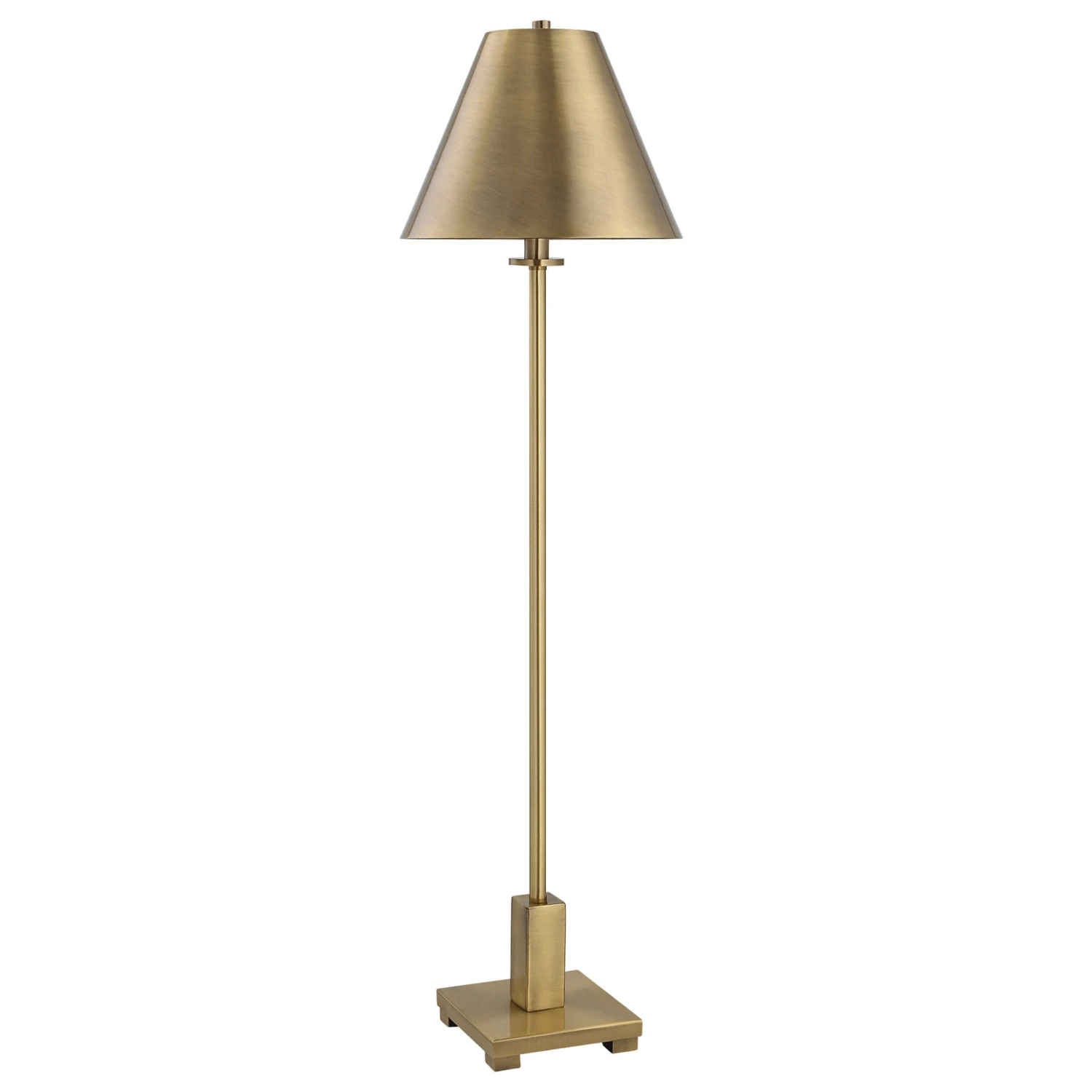 Brass Pilot Buffet Lamp 1 Brass Pilot Buffet Lamp