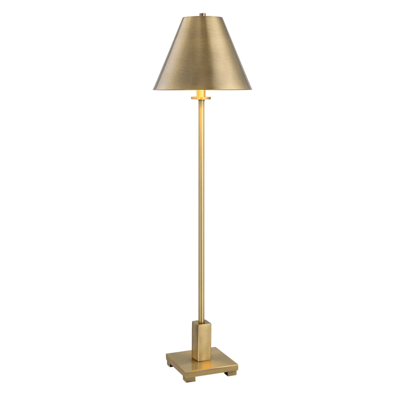 Brass Pilot Buffet Lamp 3 Brass Pilot Buffet Lamp - Image 3