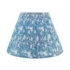 Brook Blue Toile Fabric Lampshade