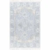 Bursa Blue & Cream Recycled PET Yarn Area Rug - Available In A Variety Of Sizes