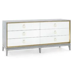 Cameron Extra Large Six Drawer Cabinet In Soft Gray 21 Cameron Extra Large Six Drawer Cabinet In Soft Gray -Famous Furniture Store cameron extra large six drawer cabinet in soft gray dressers and armoires the well appointed house 9