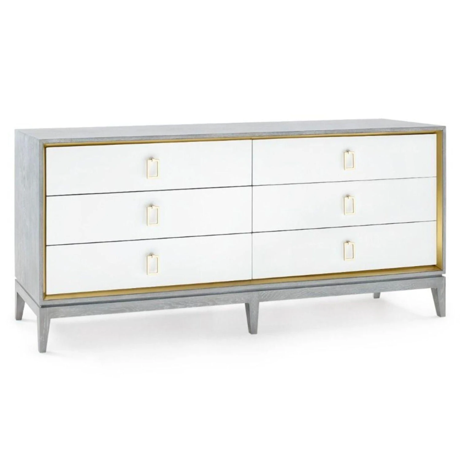 Cameron Extra Large Six Drawer Cabinet In Soft Gray 9 Cameron Extra Large Six Drawer Cabinet In Soft Gray - Image 9