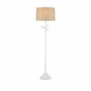 Charny Floor Lamp In Gesso White Finish