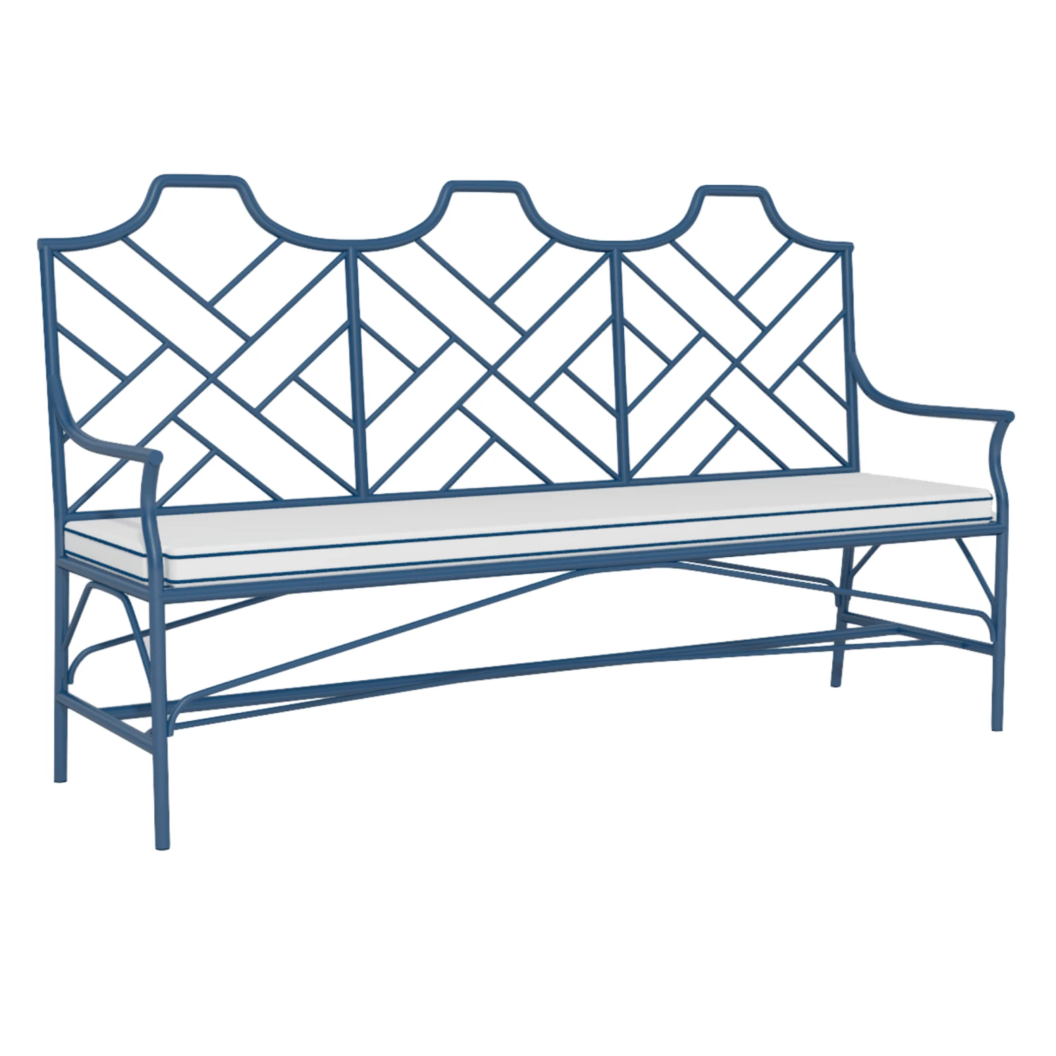 Chippendale Design Garden Bench 11 Chippendale Design Garden Bench - Image 11