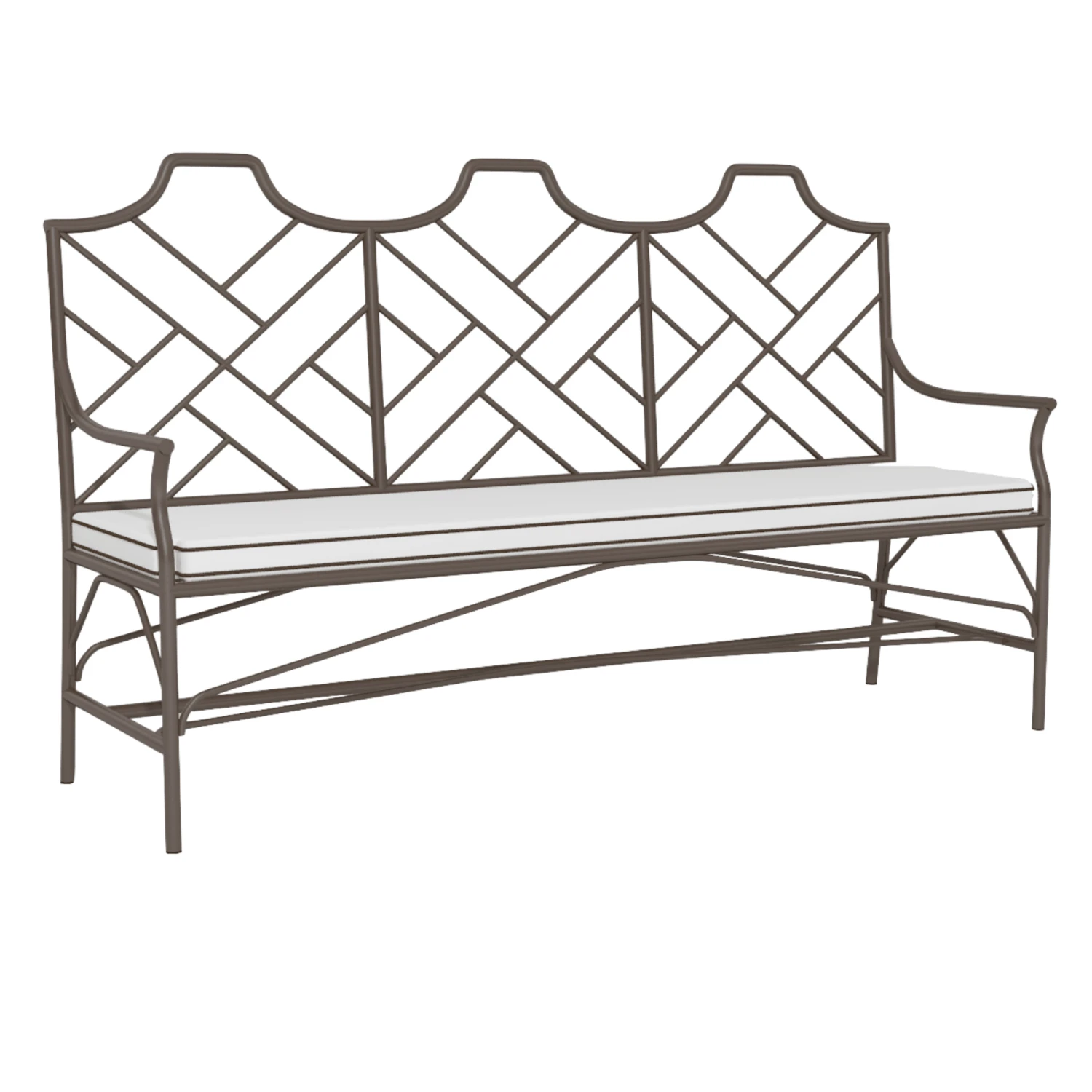 Chippendale Design Garden Bench 6 Chippendale Design Garden Bench - Image 6