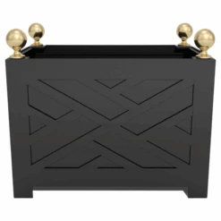 Chippendale Design Oblong Tree Box -Famous Furniture Store chippendale design oblong tree box outdoor planters the well appointed house 14