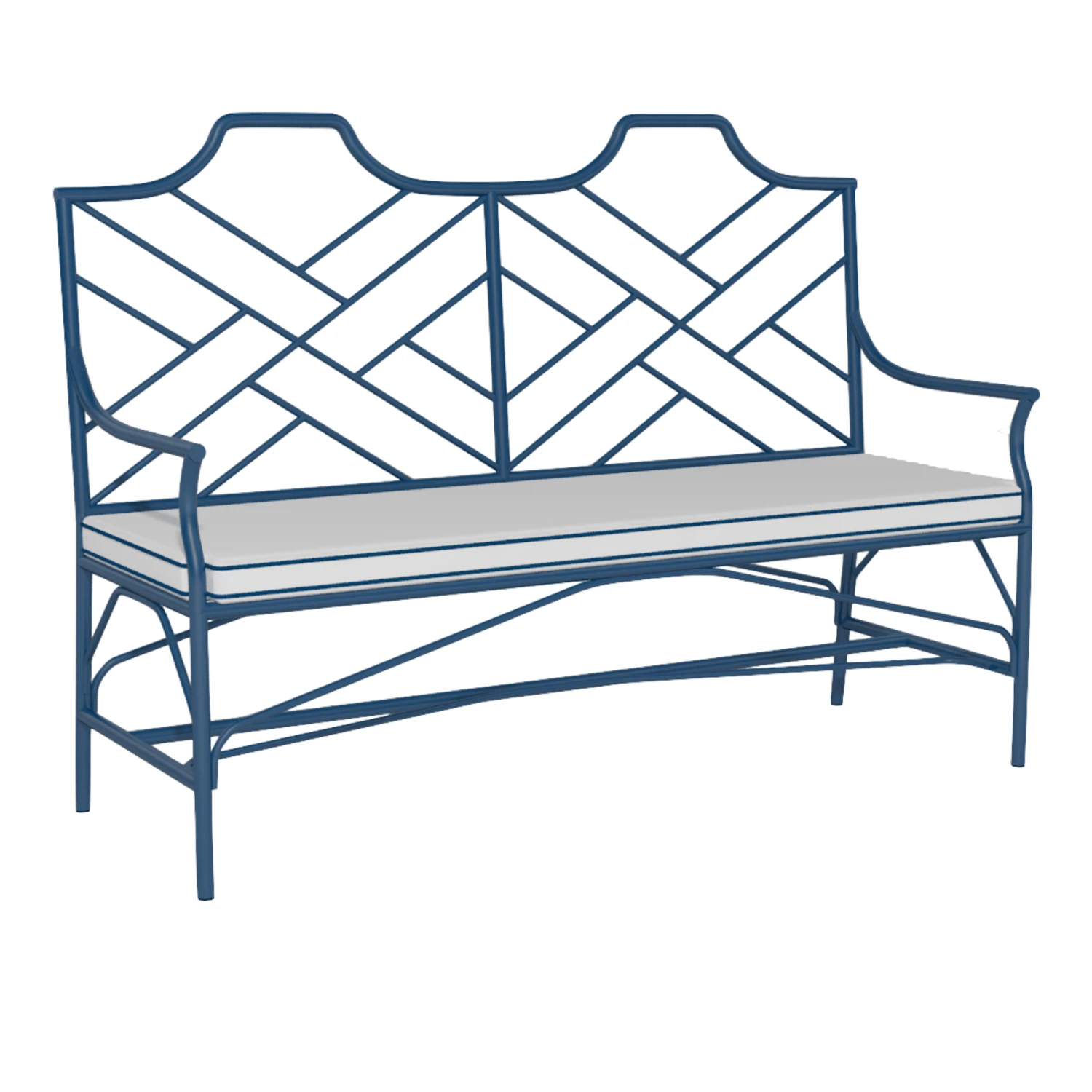 Chippendale Style Garden Settee 10 Chippendale Style Garden Settee - Image 10