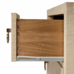 Coastal Natural Saguran Raffia Three Drawer Nightstand 7 Coastal Natural Saguran Raffia Three Drawer Nightstand -Famous Furniture Store coastal natural saguran raffia three drawer nightstand nightstands and chests the well appointed house 7