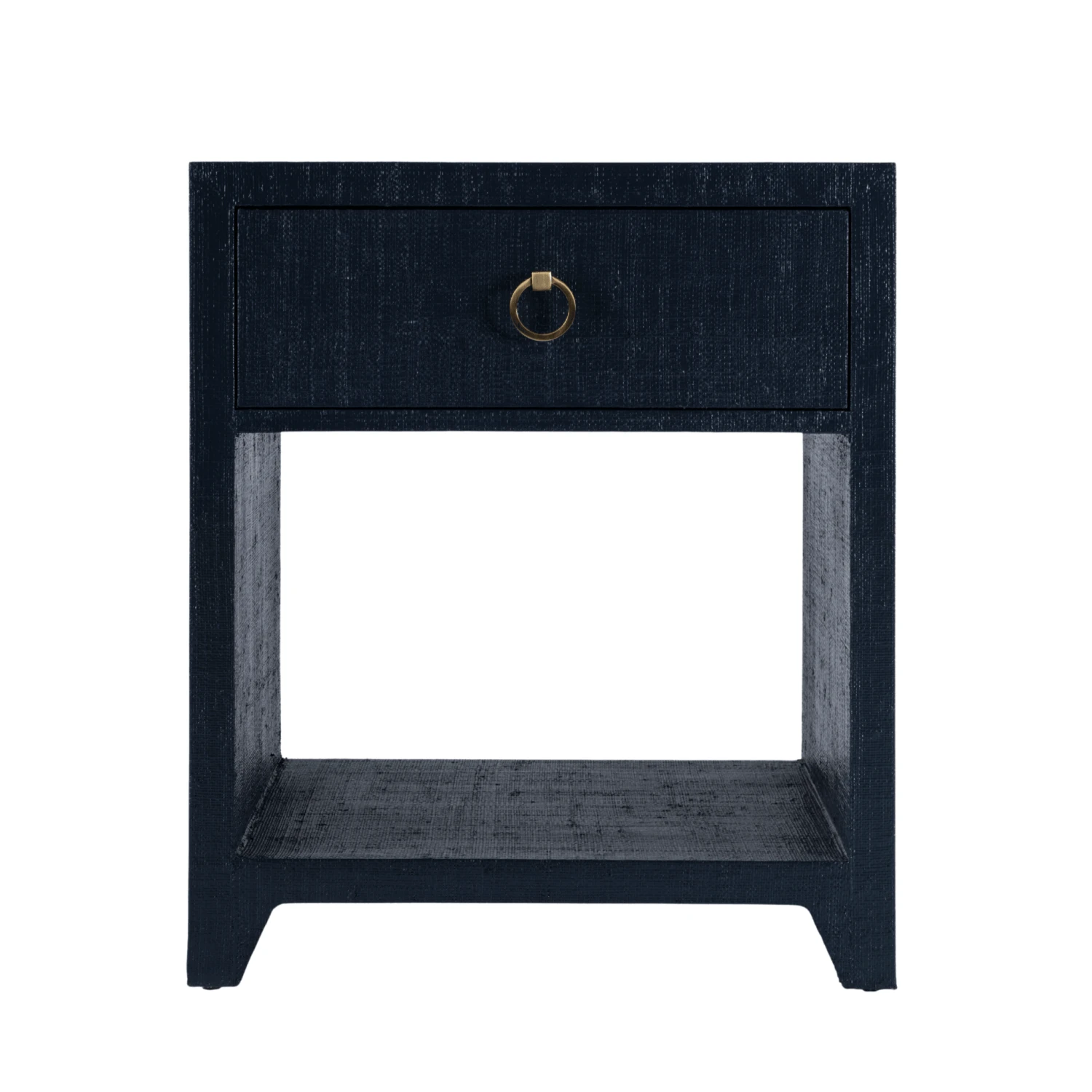 Coastal Navy Saguran Raffia Single Drawer Nightstand 1 Coastal Navy Saguran Raffia Single Drawer Nightstand