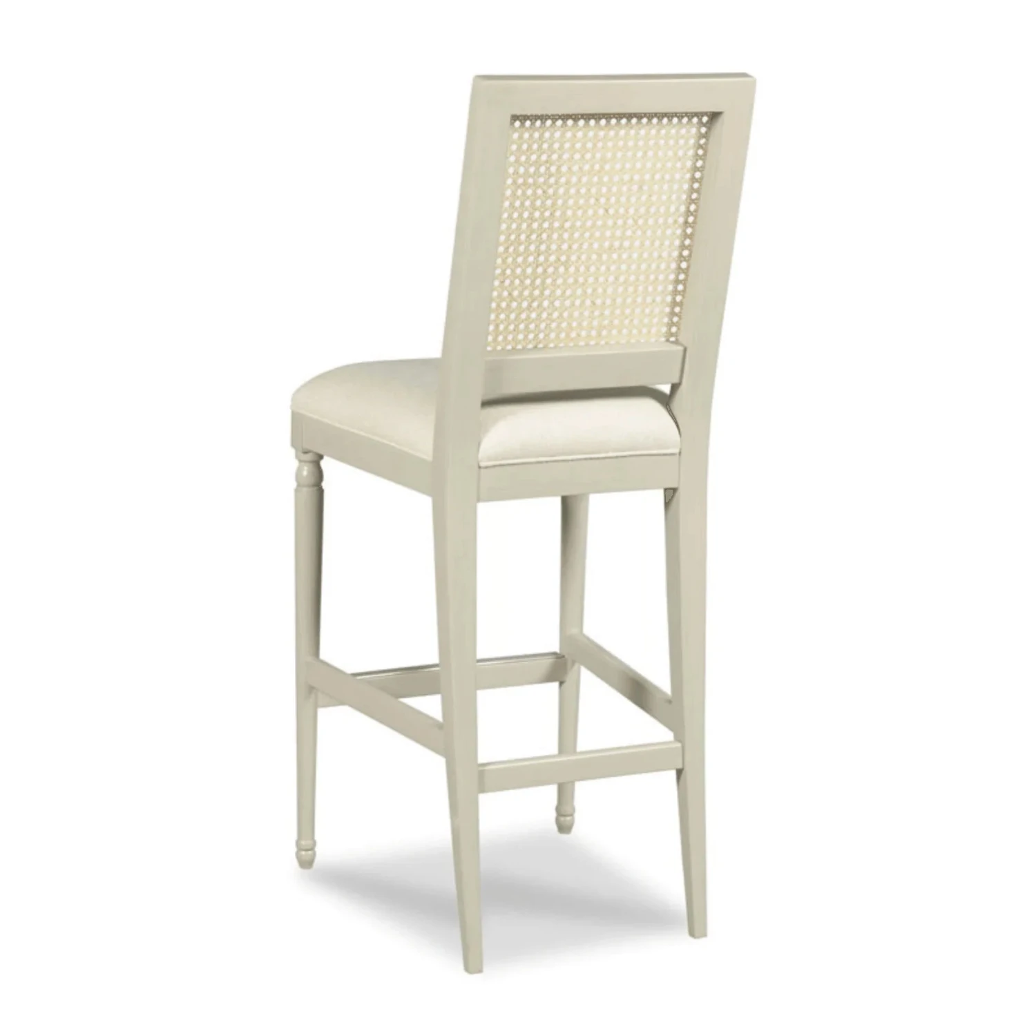 Colette Cane & Wood Bar Stool 2 Colette Cane & Wood Bar Stool - Image 2