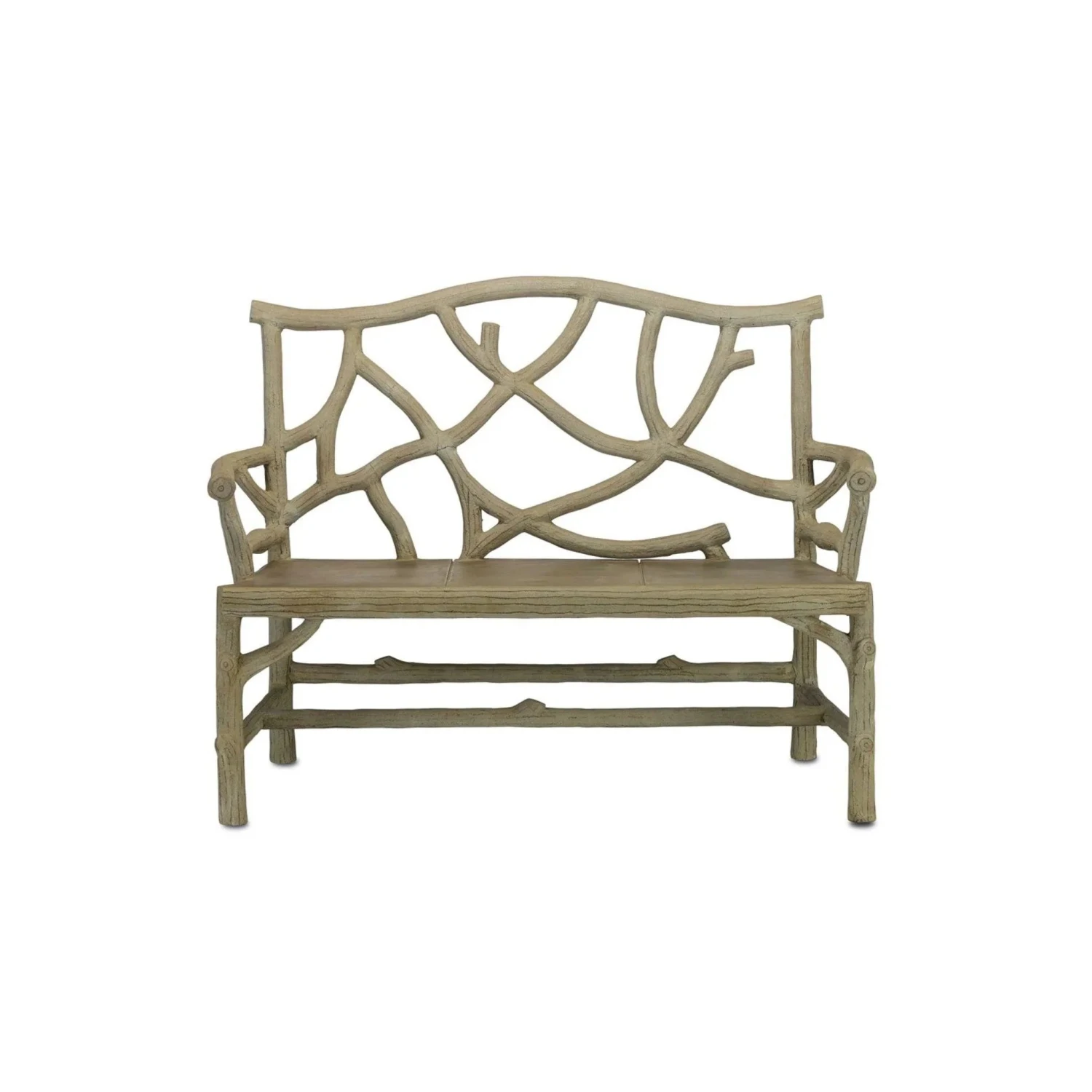 Concrete Tree Branch Design Outdoor Bench 1 Concrete Tree Branch Design Outdoor Bench