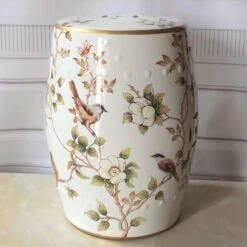 Cream Porcelain Garden Stool With Flowers And Birds 6 Cream Porcelain Garden Stool With Flowers And Birds -Famous Furniture Store cream porcelain garden stool with flowers and birds garden stools and benches the well appointed house 2 be5cab1d b018 4c8e 927a cb3c86f47553