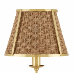 Deauville Floor Lamp In Polished Brass Finish -Famous Furniture Store deauville floor lamp in polished brass finish 1