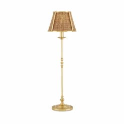 Deauville Table Lamp In Polished Brass Finish